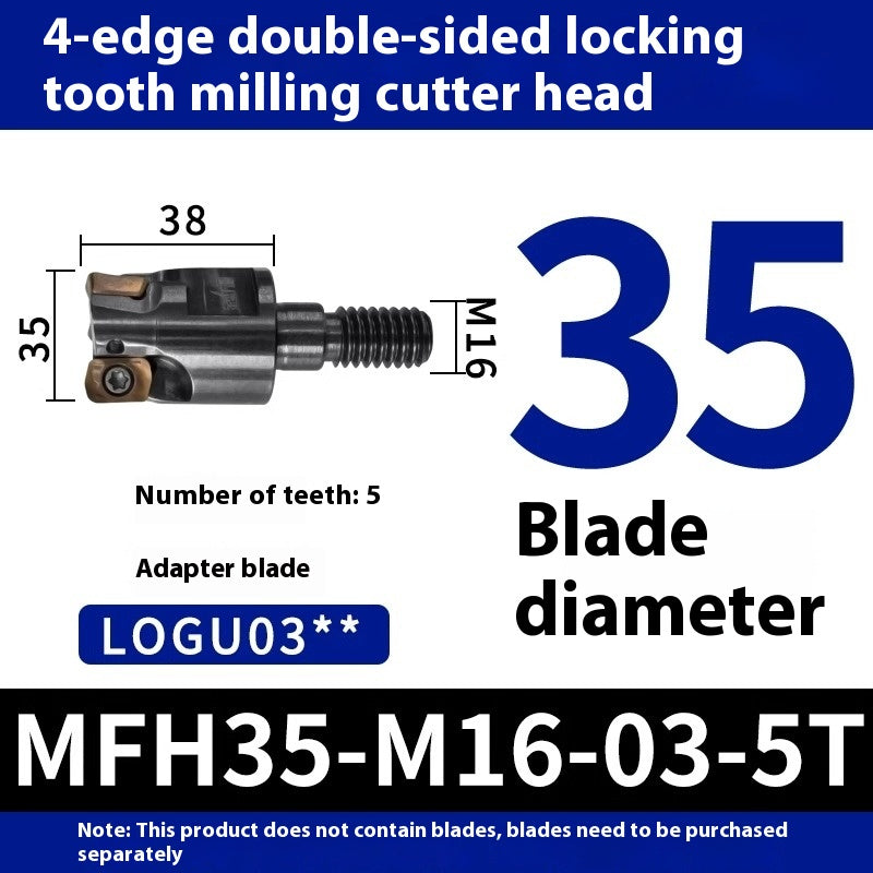 2074-Fast-feed thread milling head Toshiba EXN03 thread head Kyocera MFH interchangeable thread milling head Shandong Denso Pricision Tools Co.,Ltd.